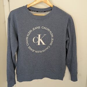 CALVIN KLEIN BLUE CREWNECK SIZE SMALL